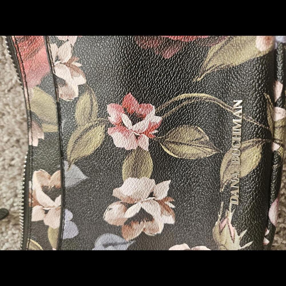 Dana Buchman Floral Crossbody Bag - Picture 3 of 9